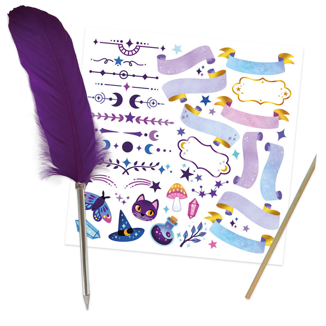 janod dagboek met slot en pen - magic school | 11.9110 | 2