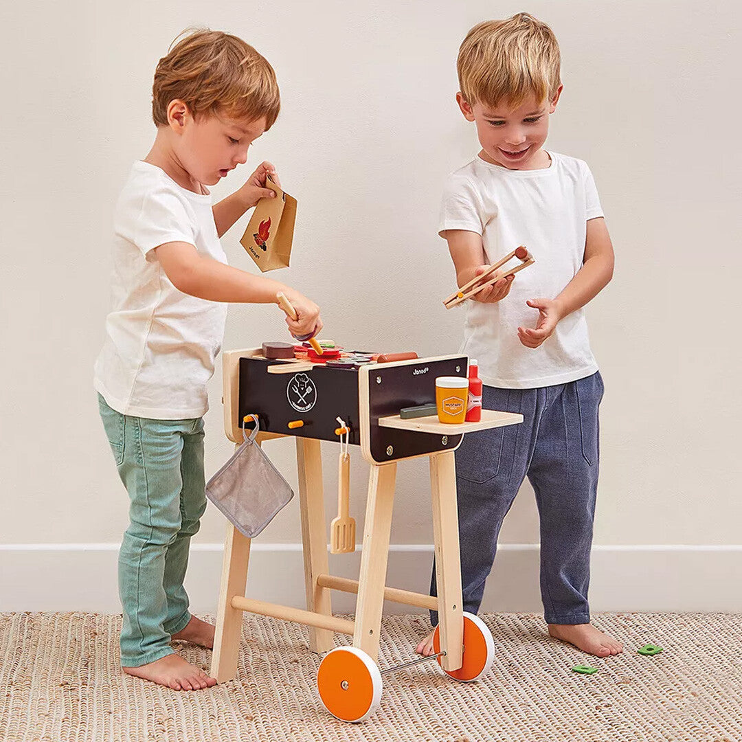 janod kinderbarbecue met ingrediënten | 11.6619 | 1