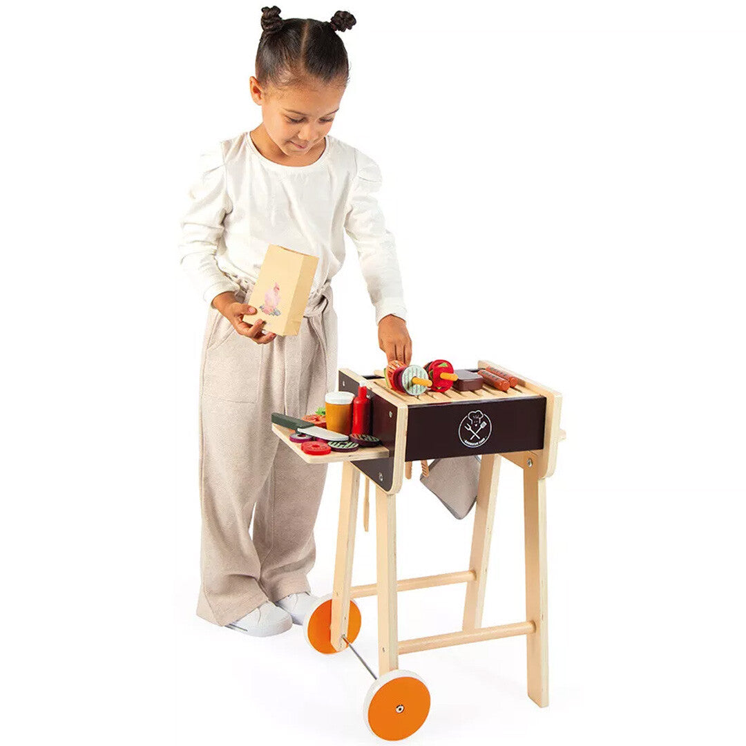 janod kinderbarbecue met ingrediënten | 11.6619 | 2