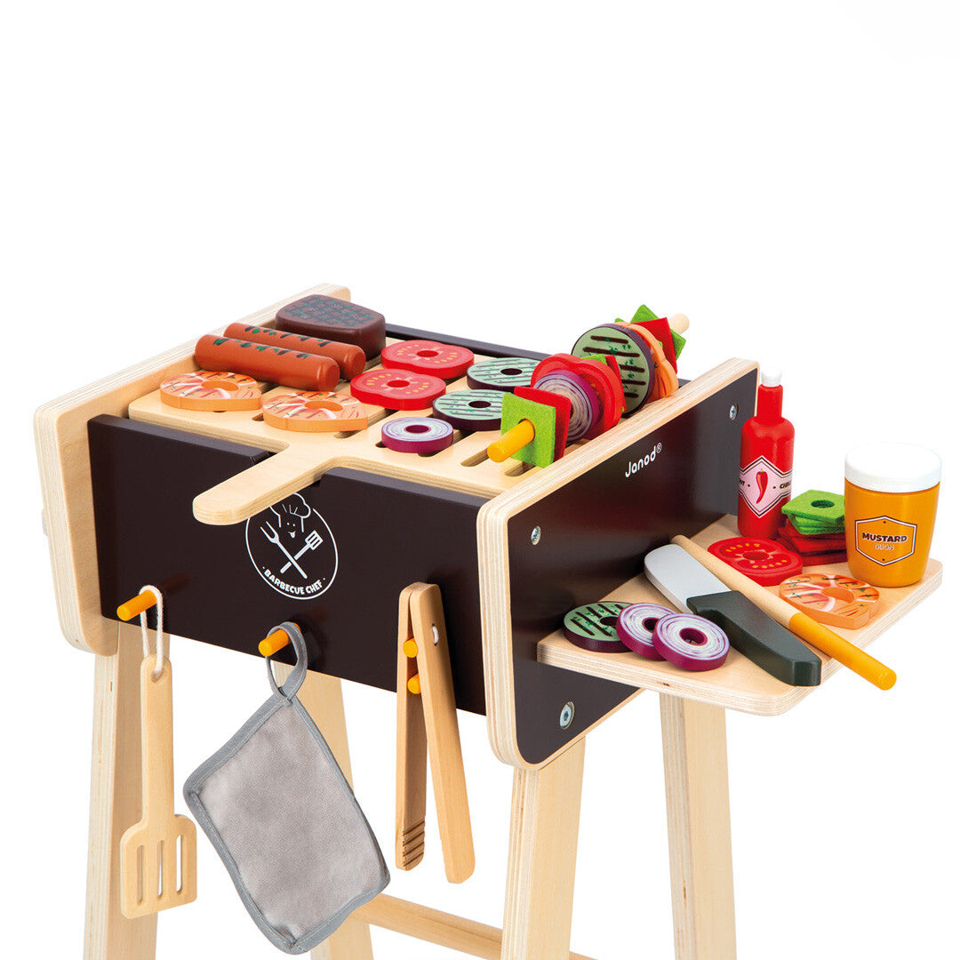 janod kinderbarbecue met ingrediënten | 11.6619 | 3