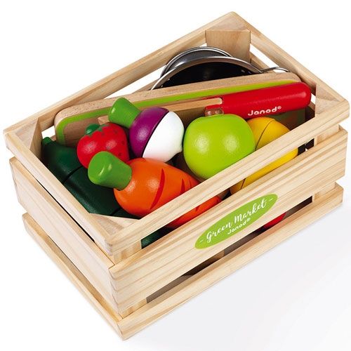 janod kistje met snijgroentes en fruit | 11.6607 | 5