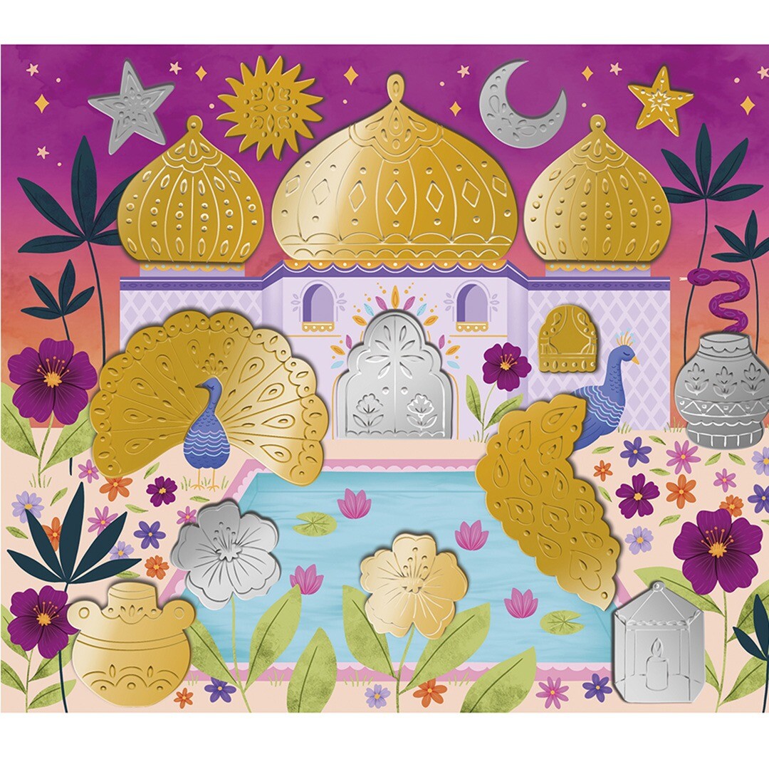 janod knutselset metallic stickers bollywood | 119.165 | 4