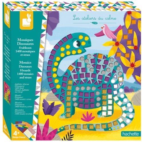 janod knutselset mozaïek dino's | 11.7903 | 0