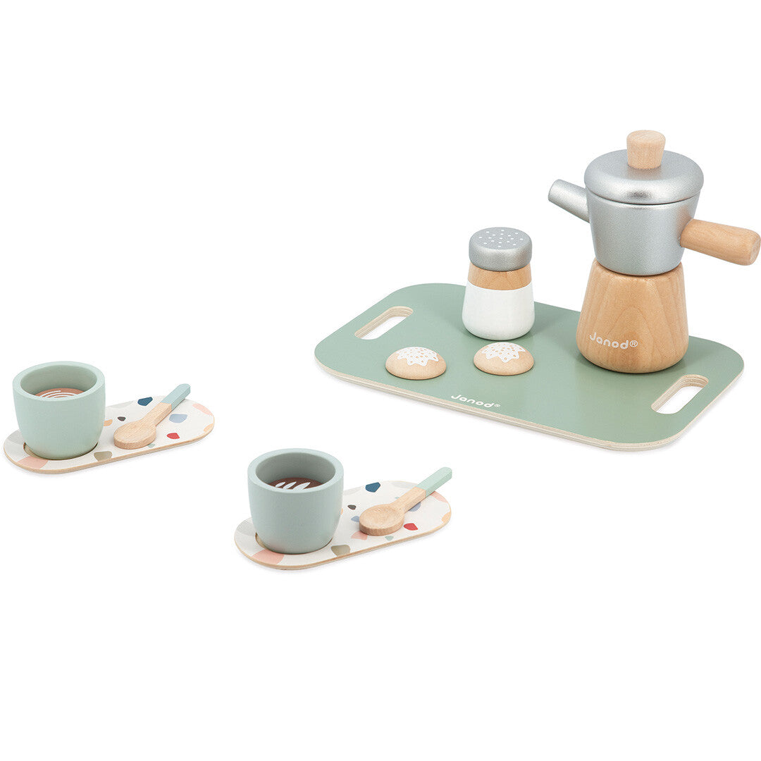 janod koffieservies espresso - 13-delig | 11.6630 | 2