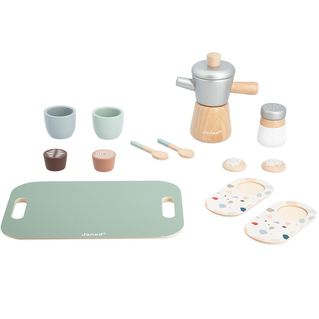 janod koffieservies espresso - 13-delig | 11.6630 | 4