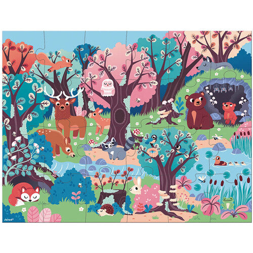 janod magische puzzel het bos - 24st | 11.2653 | 3