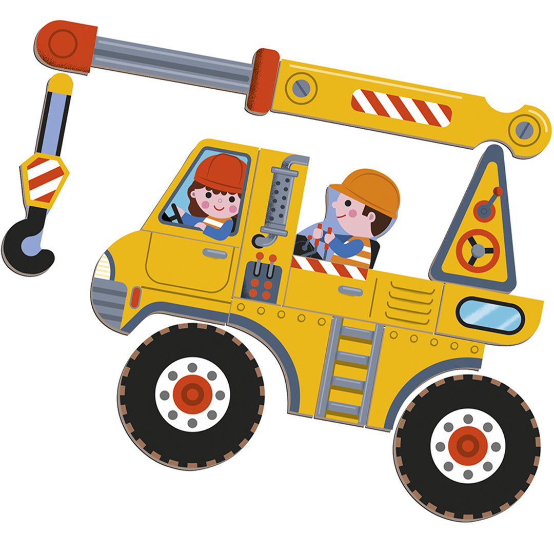 janod magneetboek construction - 50st | 11.2526 | 2