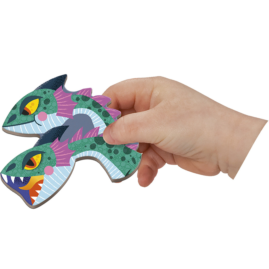 janod magneetboek dragons - 53st | 11.2527 | 8