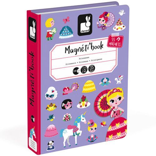 janod magneetboek prinsessen - 55st | 11.2725 | 3