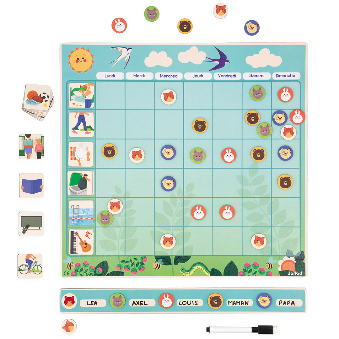 janod magneetbord weekplanner | 11.5469 | 0