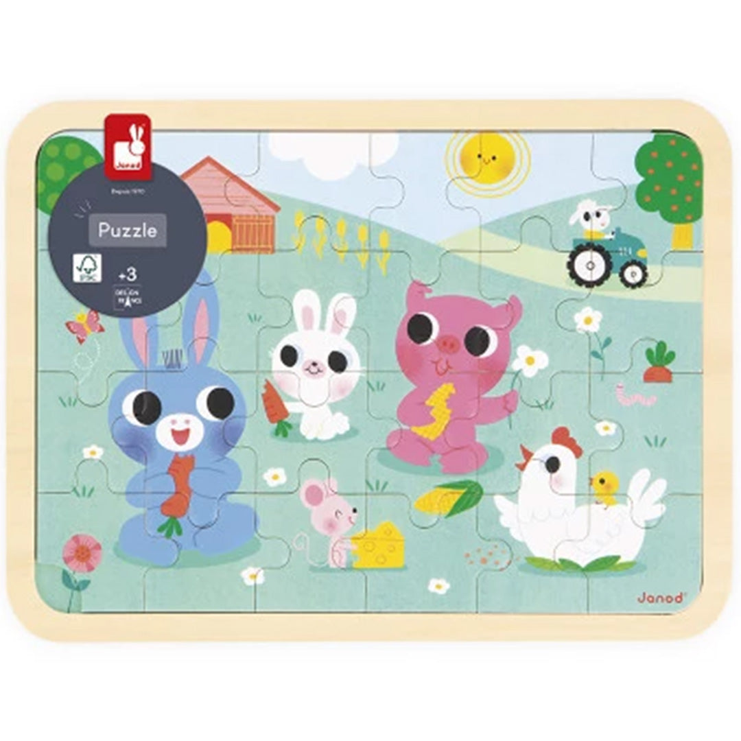 janod puzzel de boerderij - 24st | 11.7126 | 0