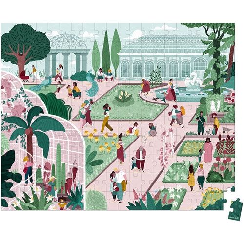 janod puzzel de botanische tuin (200st) | 11.2672 | 1