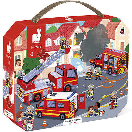 janod puzzel de brandweer - 24st | 11.2605 | 0