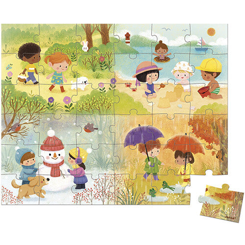 janod puzzel de seizoenen - 36st | 11.2602 | 1