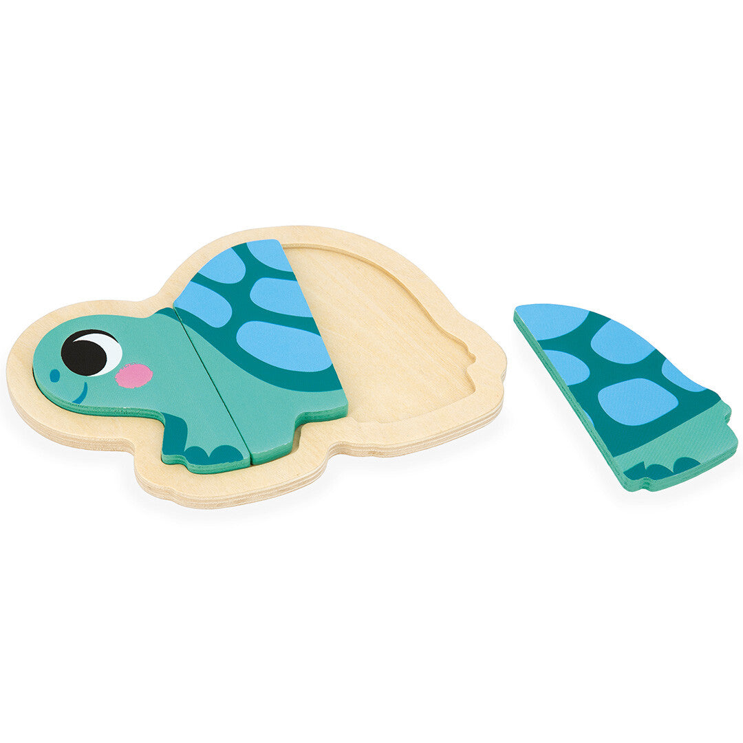 janod puzzel dieren in de tuin - 2, 3, 4, 5st | 11.7116 | 3