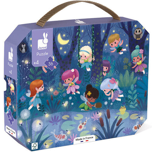 janod puzzel elfjes en waterlelies - 36st | 11.2649 | 0