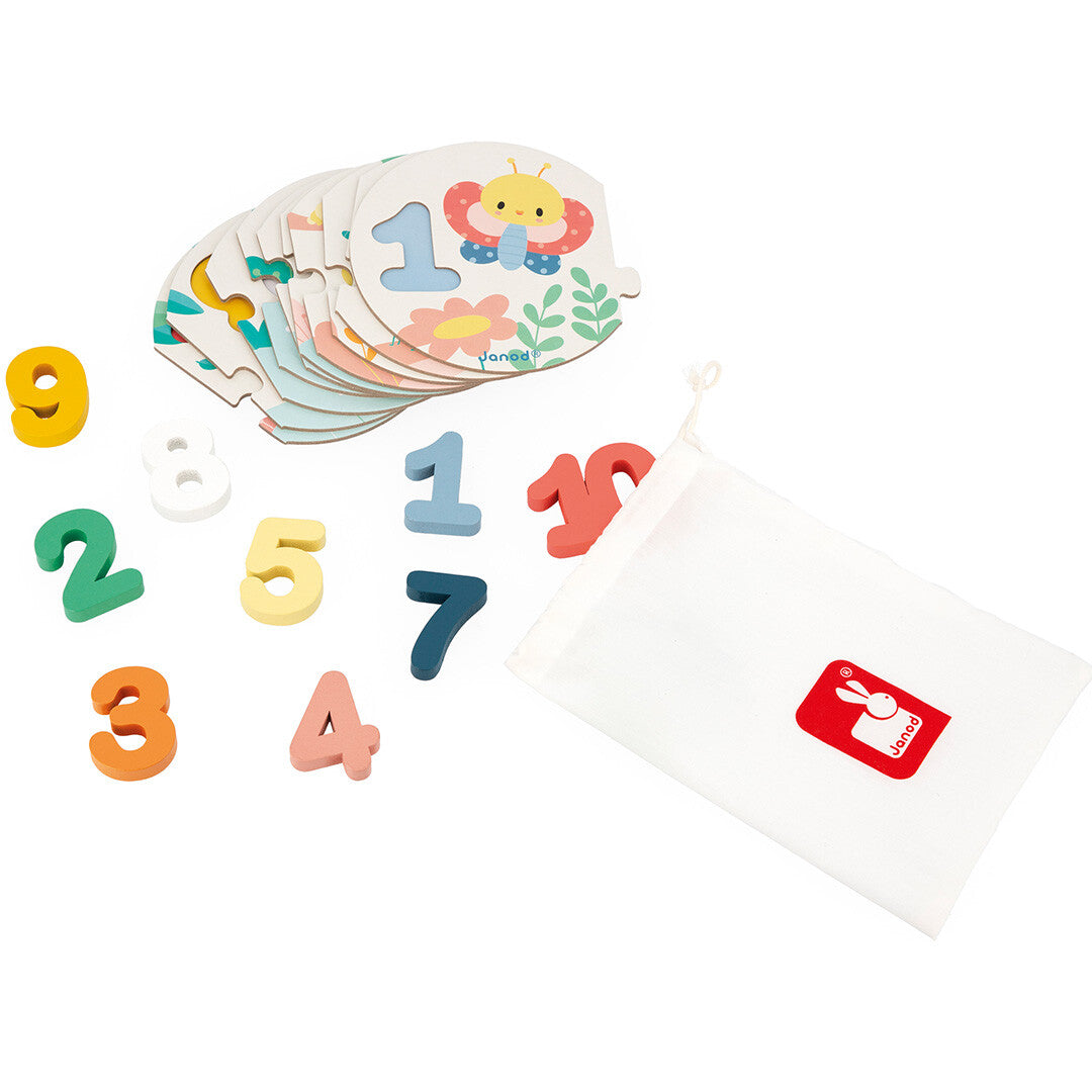 janod puzzel mijn eerste cijfers  | 11.8042 | 3