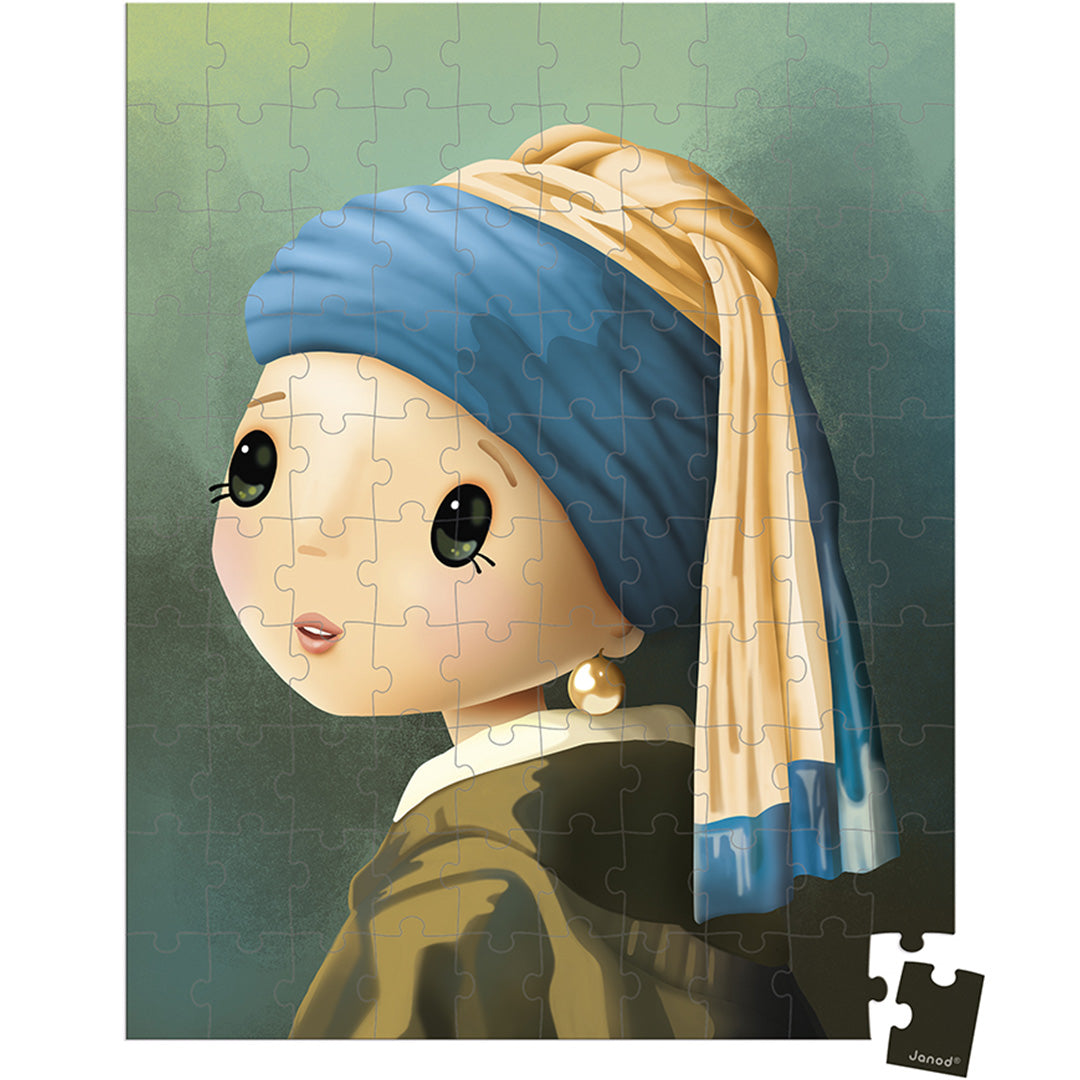 janod puzzel vermeer-inspired - 100st | 112.551 | 1