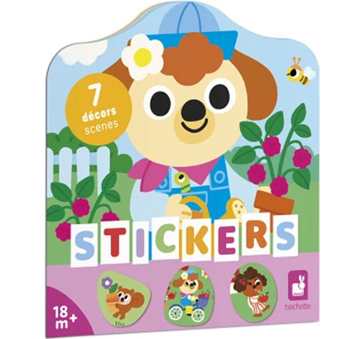 janod stickerboek de tuin | 119.199 | 0