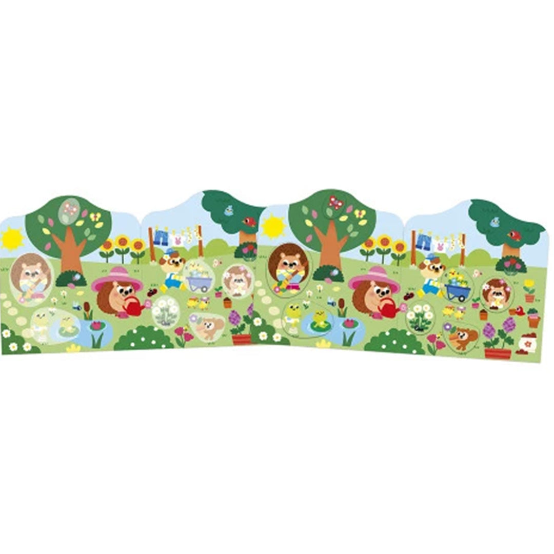 janod stickerboek de tuin | 119.199 | 1
