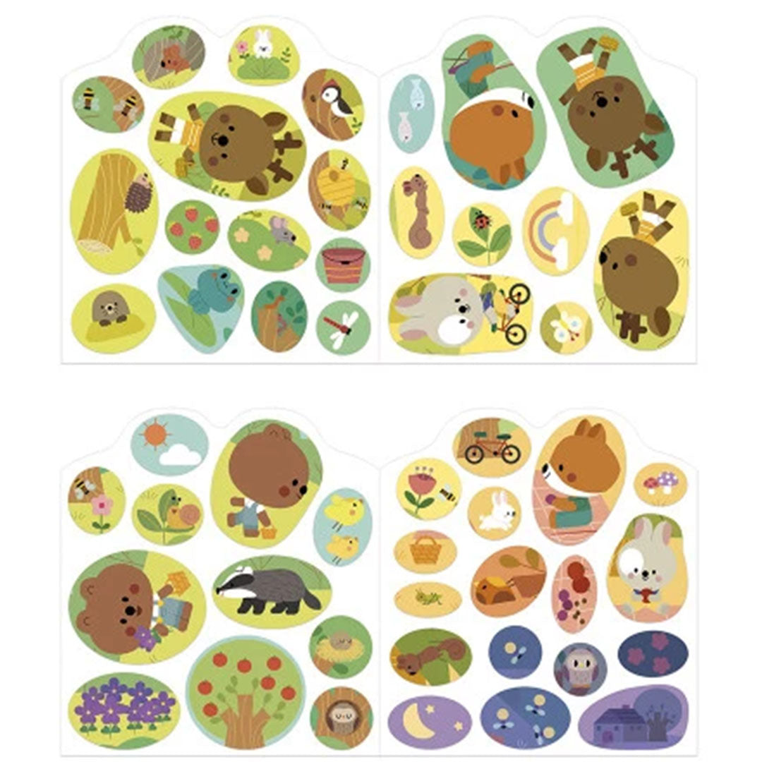 janod stickerboek het bos | 119.200 | 2