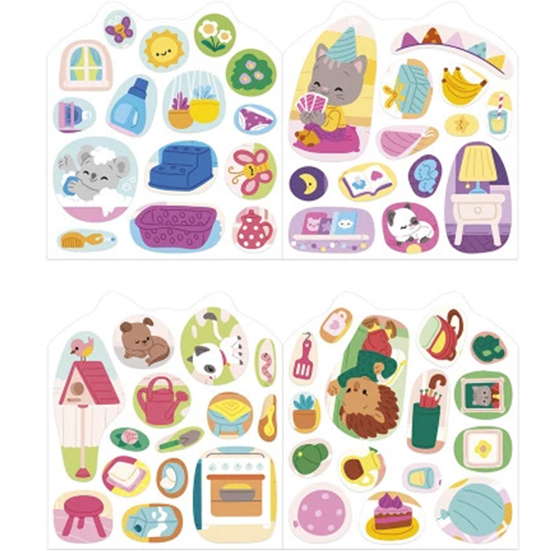 janod stickerboek het huis | 119.197 | 2