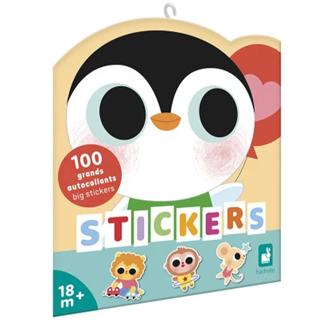 janod stickers baby dieren - 100st | 119.193 | 0