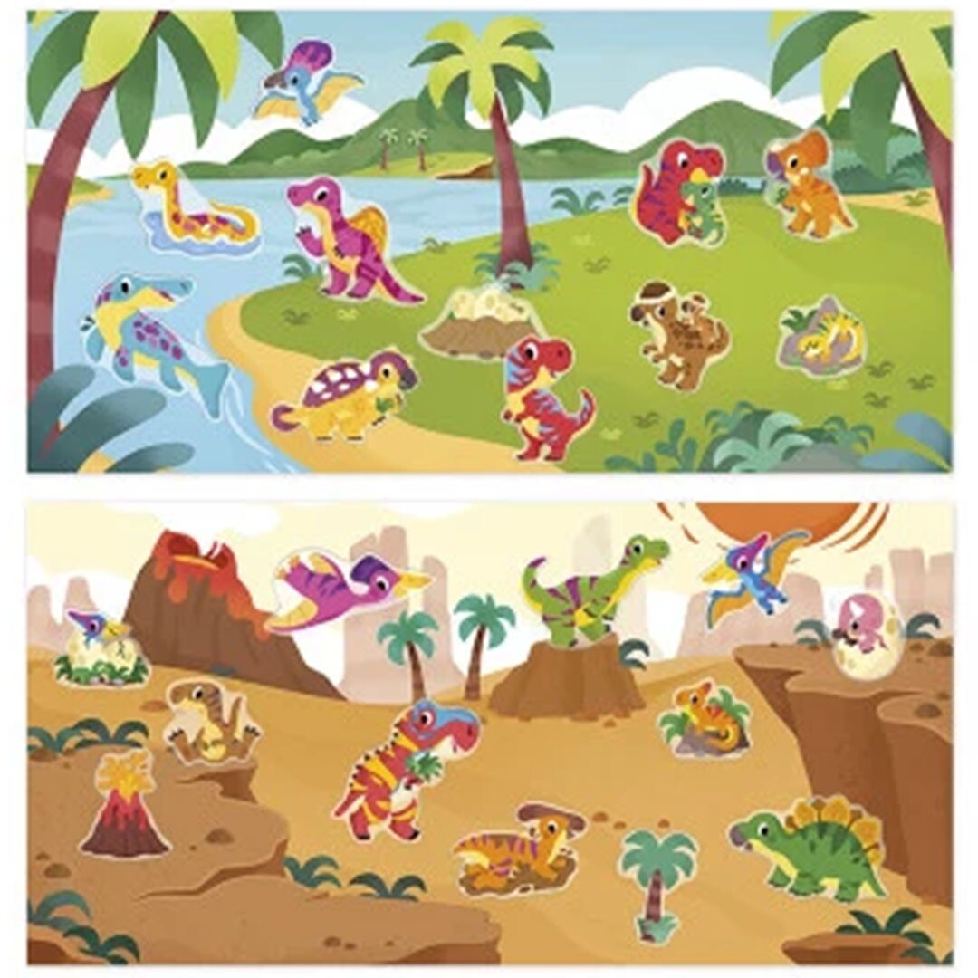 janod stickers dinosaurus herbruikbaar | 119.158 | 2
