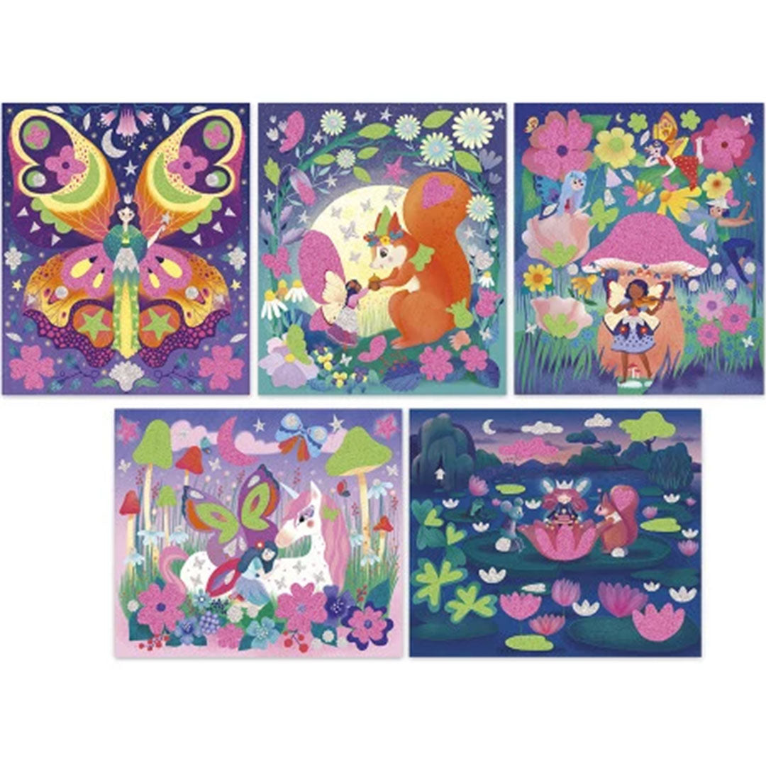 janod stickers en zand magische feeën | 119.174 | 2