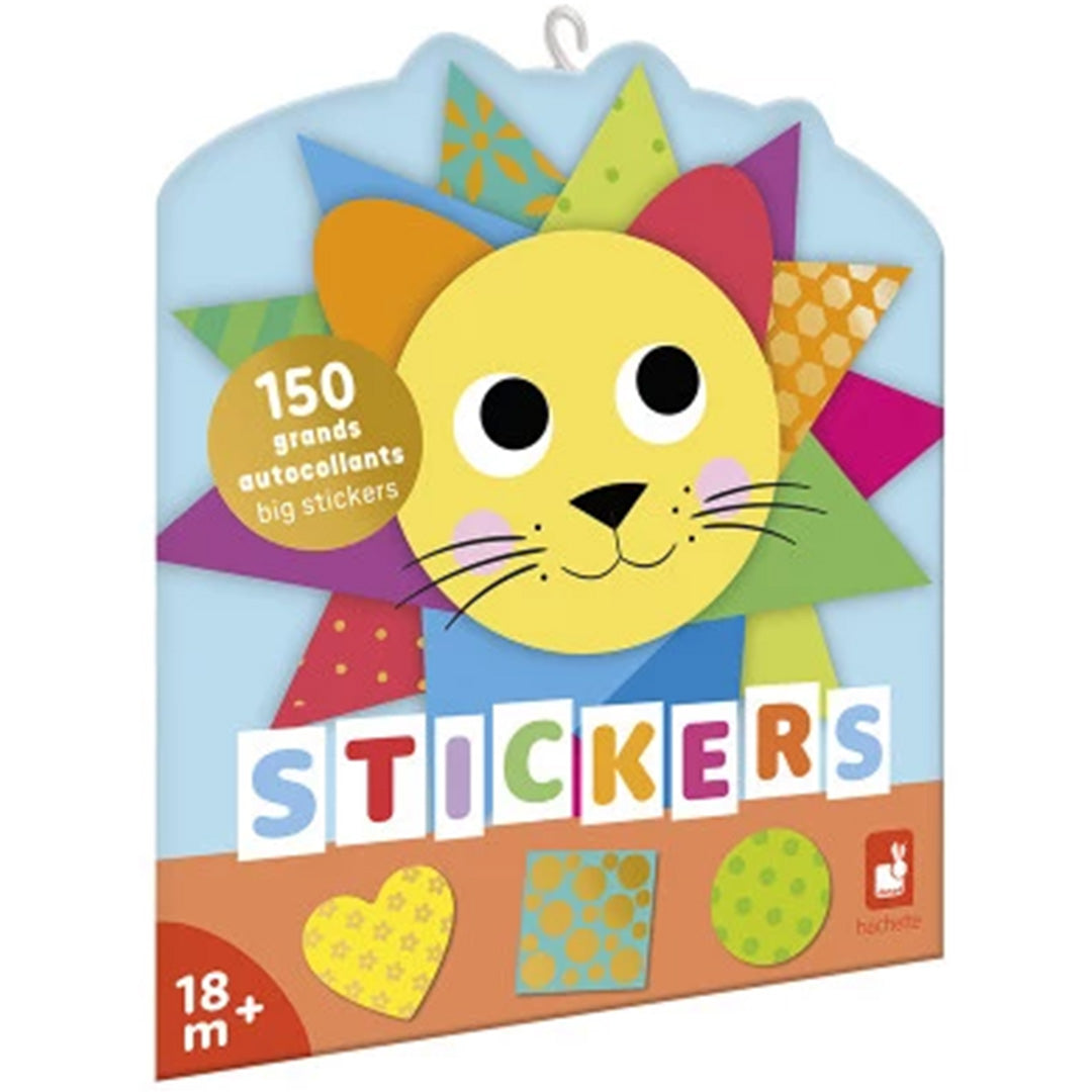 janod stickers geometrische vormen - 150st | 119.194 | 0