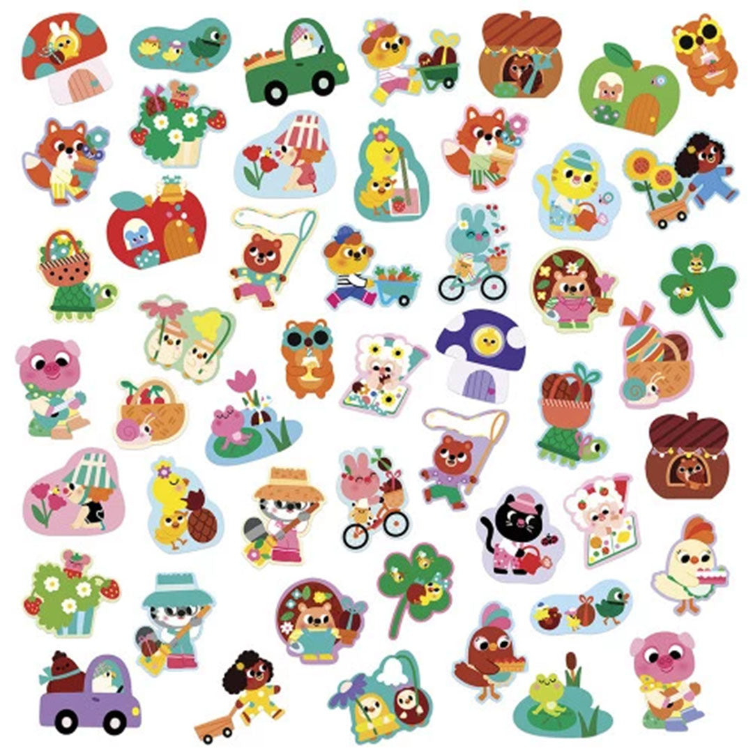 janod stickers lente - 50st | 119.187 | 1