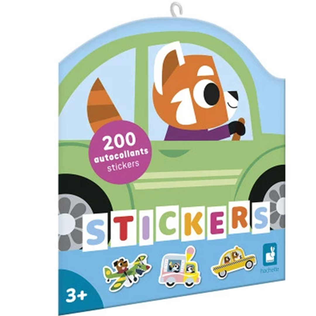 janod stickers voertuigen - 200st | 119.196 | 0