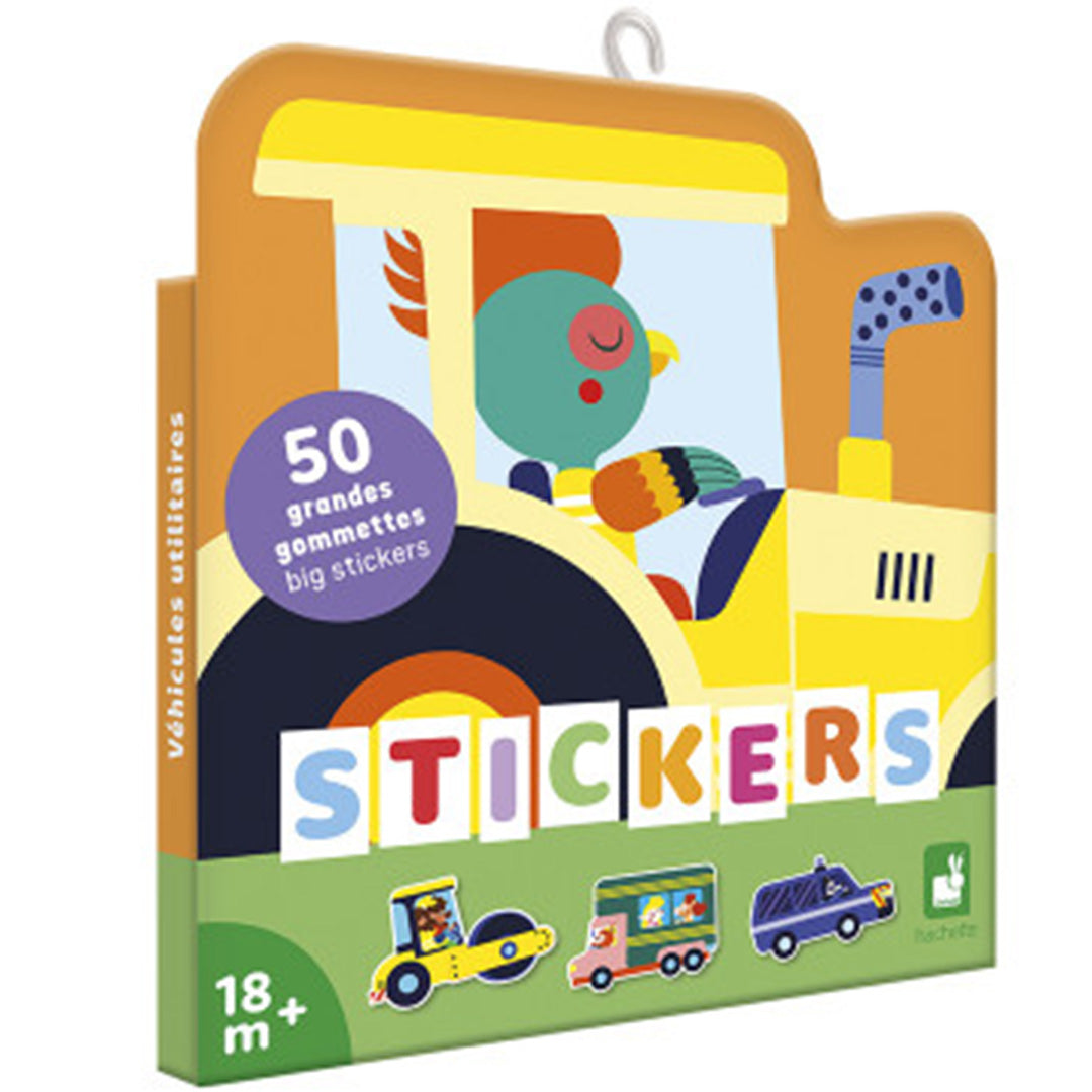 janod stickers voertuigen - 50st | 119.191 | 0