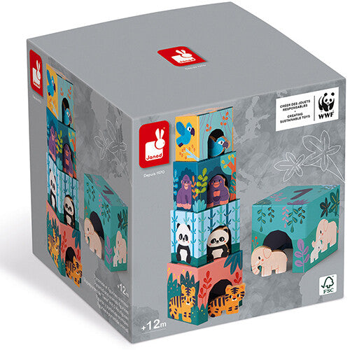 janod wwf stapeltoren met dieren | 11.8623 | 4