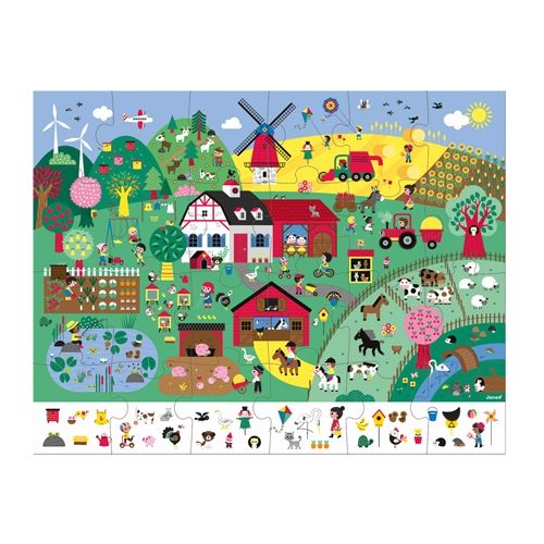 janod zoekpuzzel de boerderij - 24st   | 11.2645 | 1