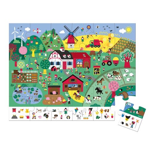 janod zoekpuzzel de boerderij - 24st   | 11.2645 | 2