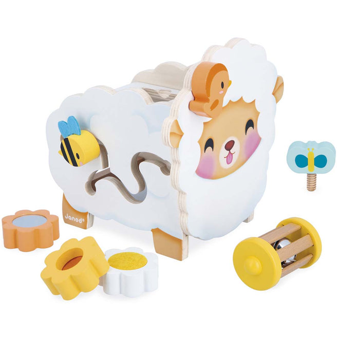janod activiteitenkubus boerderij - schaap | 11.3332 | 1