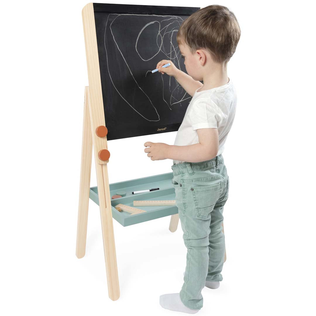 janod dubbelzijdig schoolbord - mint | 11.9628 | 5