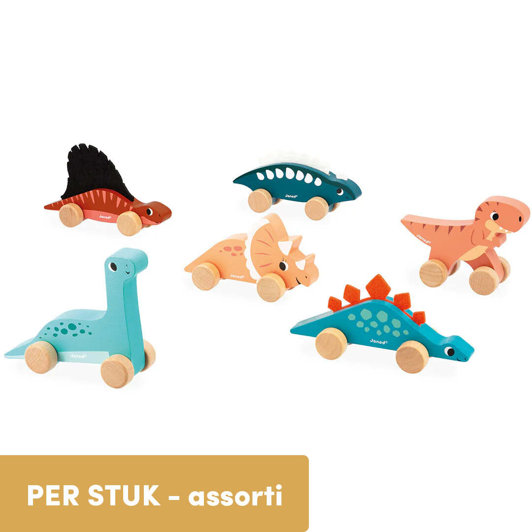 janod duwfiguur dino - assorti | 11.5829 | 0