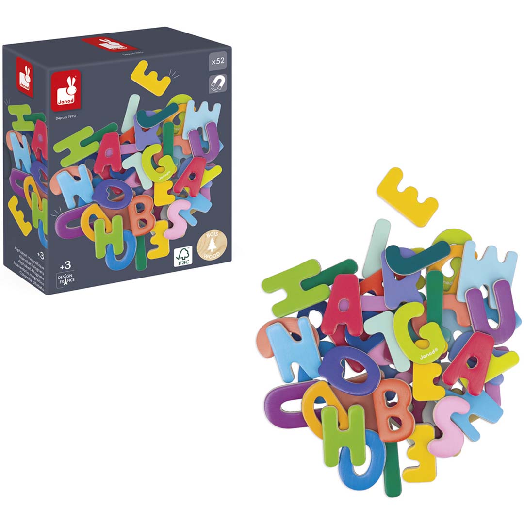 janod houten magnetische letters - 52st | 11.9627 | 2