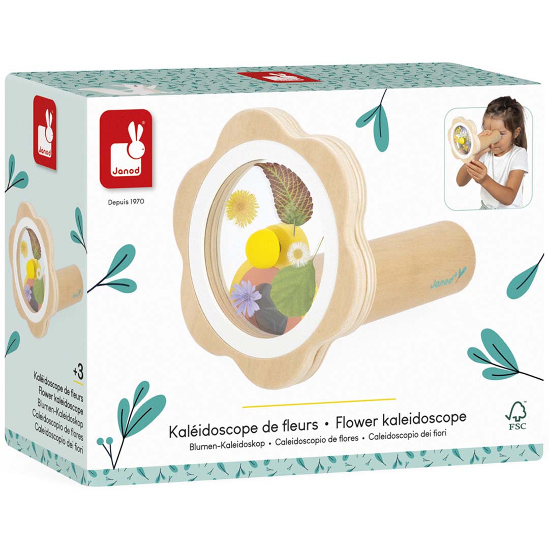 janod kaleidoscoop bloemen happy garden | 11.6310 | 6