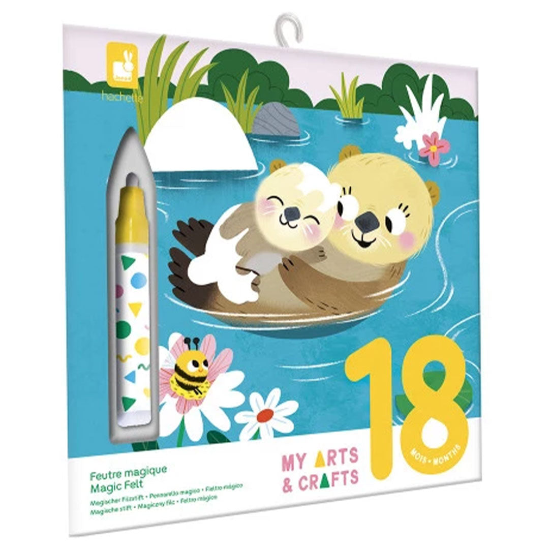 janod magische kleurplaten - knuffeldieren | 11.9049 | 3