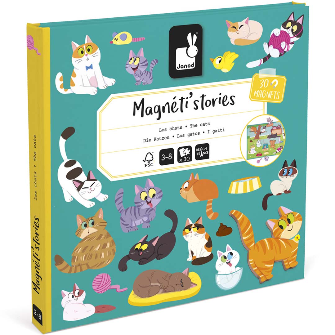 janod magneetbord verhalen - katten | 11.5444 | 3