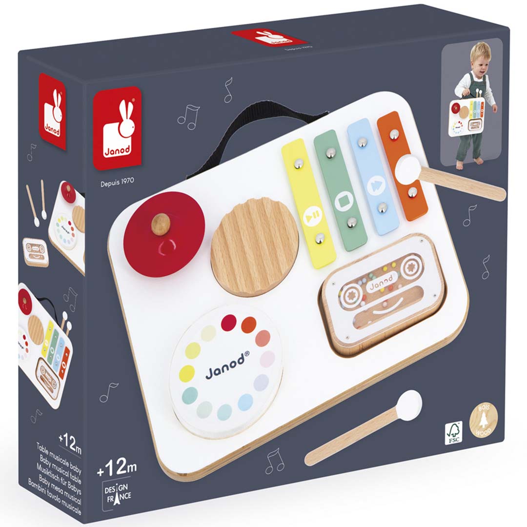 janod muziektafel confetti - radio | 11.7679 | 1