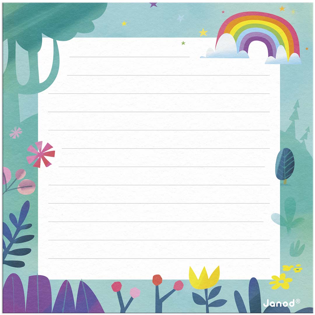 janod puzzelkaart - eenhoorn moeder en kind | 11.2423 | 2