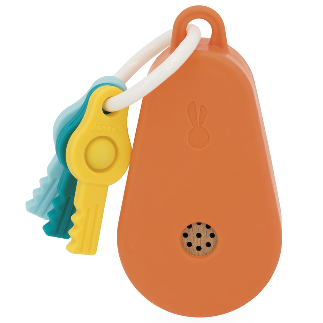 janod activiteitenspeeltje sleutelhanger met geluid | JANO5320 |  4