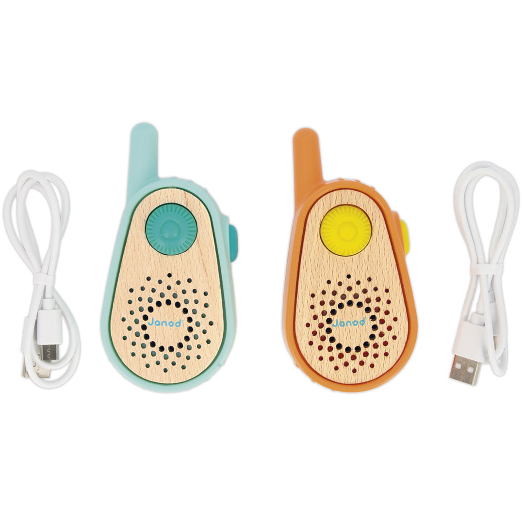 janod walkie talkie happy garden | JANO6304 | 4