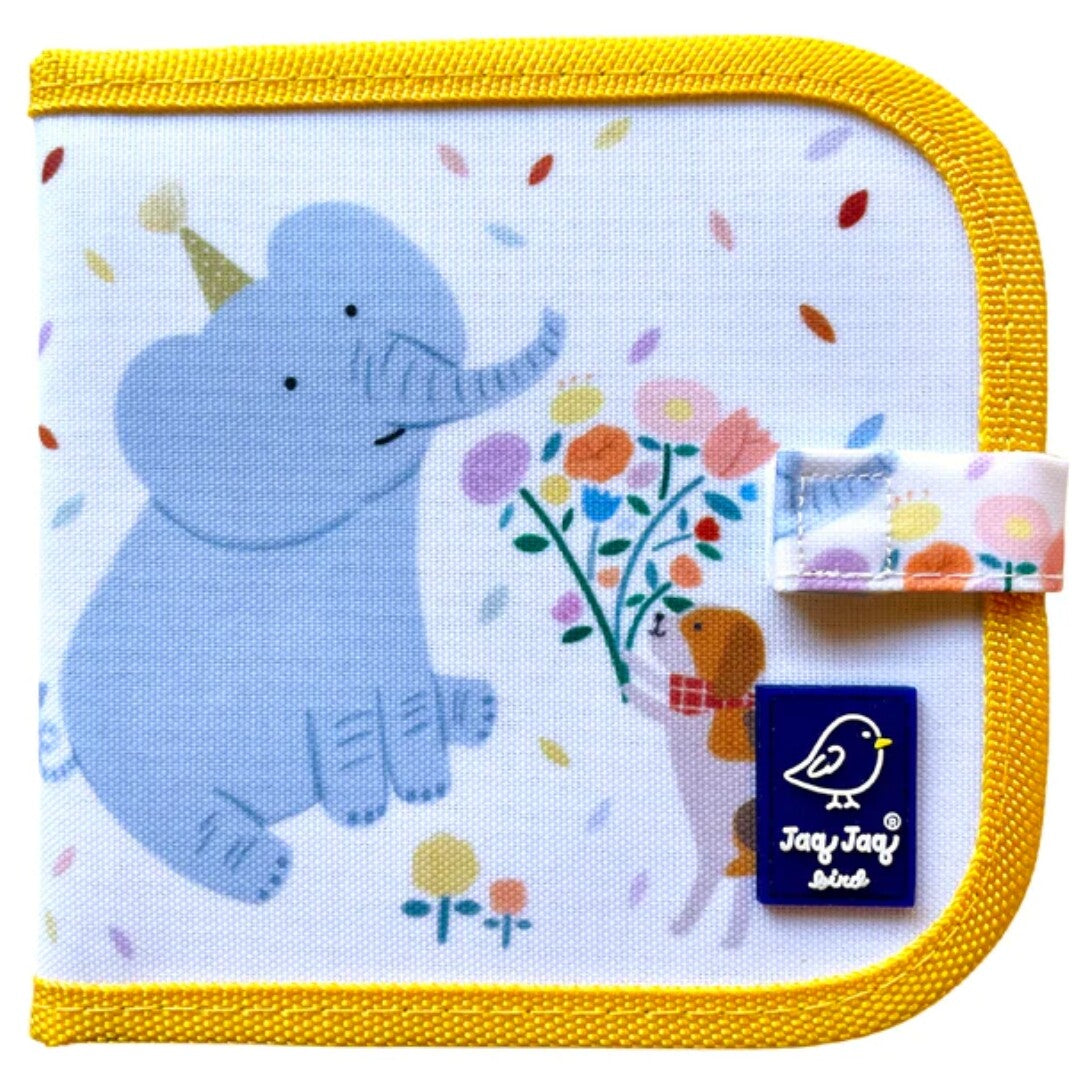 jaq jaq bird uitwisbaar krijtboek mini met krijtjes - olifant  | 2688070 | 0