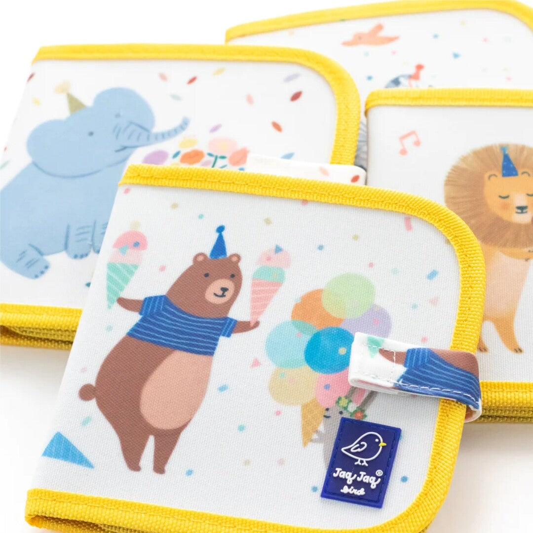 jaq jaq bird uitwisbaar krijtboek mini met krijtjes - olifant  | 2688070 | 2