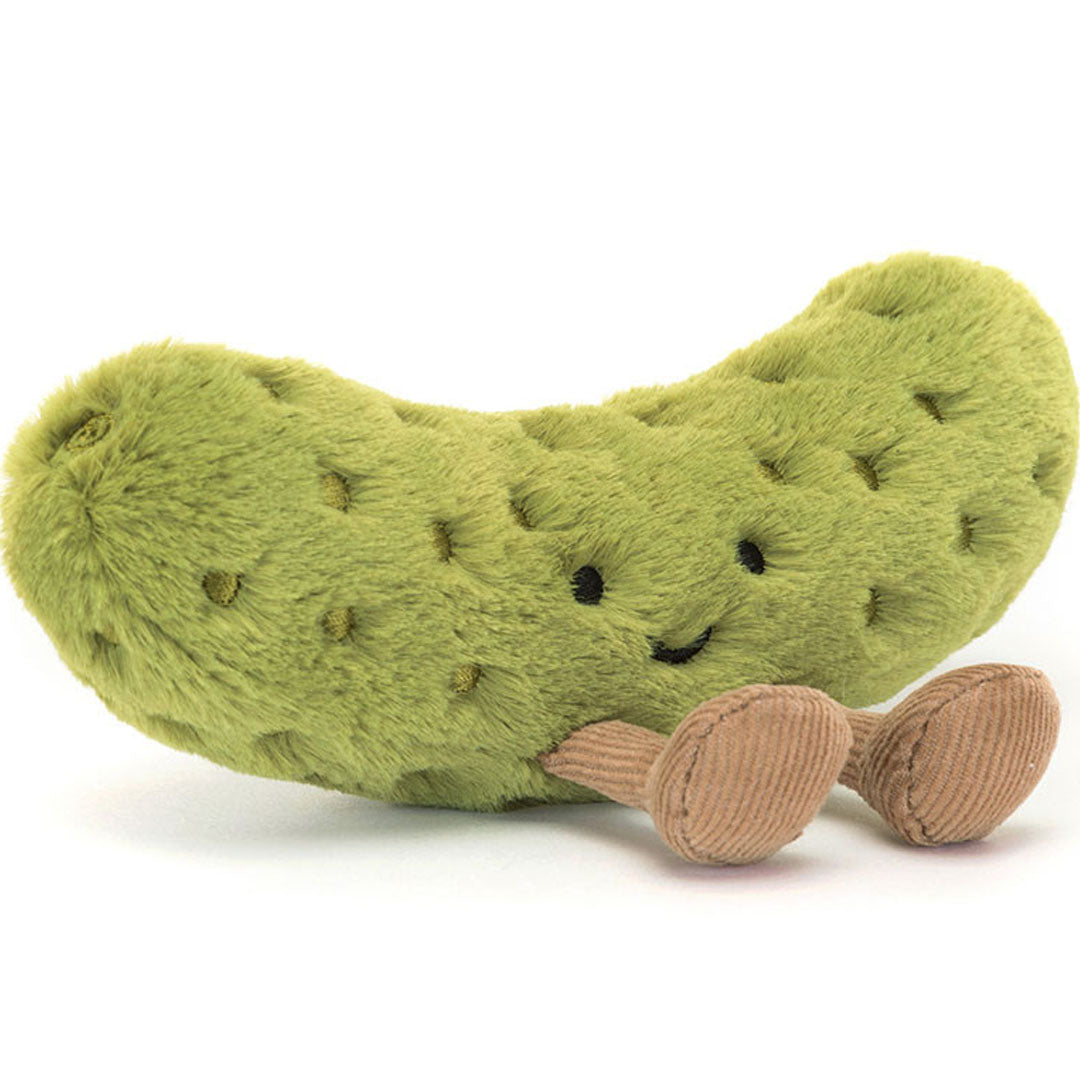 jellycat amuseables knuffelaugurk - 15 cm | A6PIC | 0